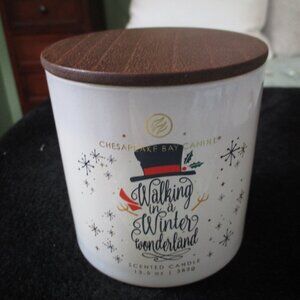 Chesapeake Bay Candle Walking in a Winter Wonderland Double Wick 13.5